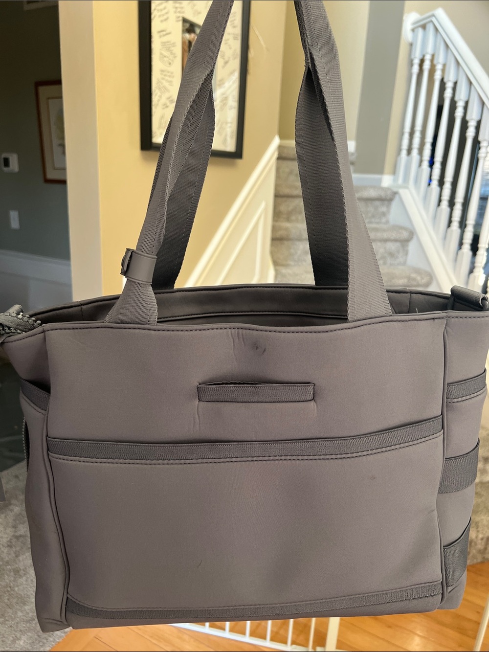 Dagne Dover Wade Diaper Tote in Slate Blue - Picture 3 of 4